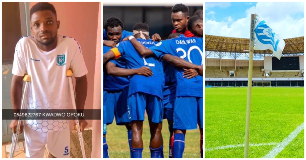 Talented Ghanaian player appeals for GH¢20,000 to undergo leg surgery or risk retirement, video evokes sadness