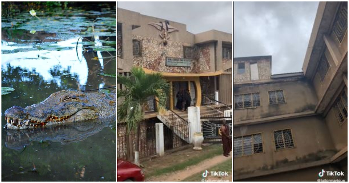 Mansion in Kumasi is surrounded by several rumours