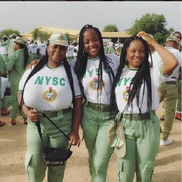 Heavy-chested Female Corper Stirs Controversy on Social Media (Photos)