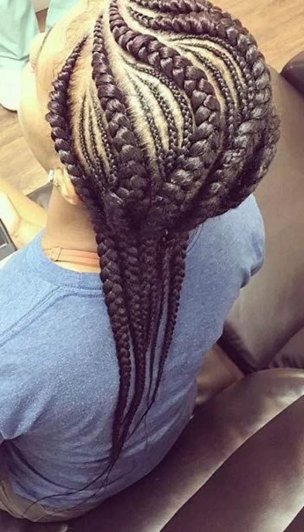 Duak effect Ghana braids