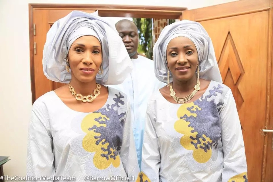Meet New Gambian President Adama Barrow's Look-alike Wives